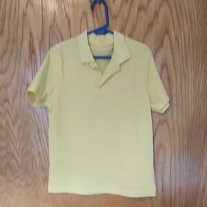 Yellow Short Sleeve Polo